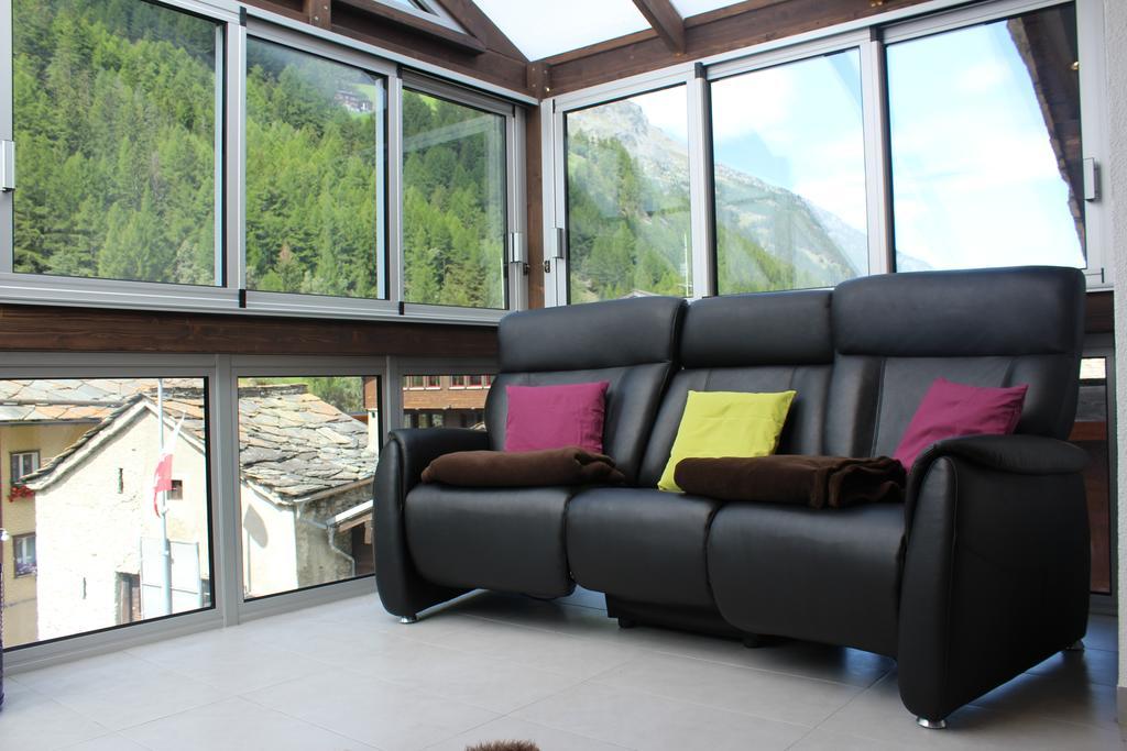 Apartmán Haus Dorf 7 Saas-Grund Exteriér fotografie